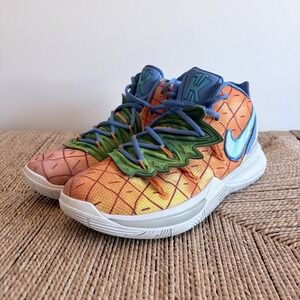 Nike x SpongeBob SquarePants Kyrie 5 'Pineapple House' Shoes Men's Size 8